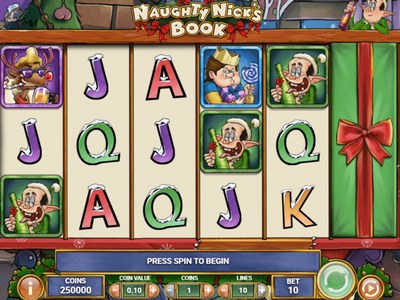 Игровой аппарат Naughty Nick's Book
