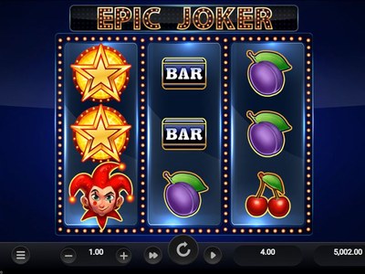 Игровой автомат Epic Joker производителя Relax Gaming