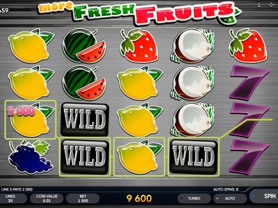 Игровой автомат More Fresh Fruits — Endorphina